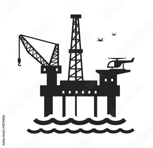 vector black Oil platform