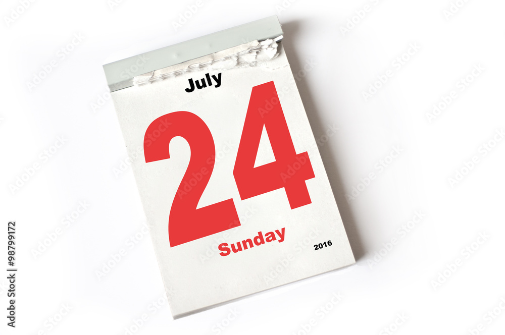 24. July 2016 24. July 2016