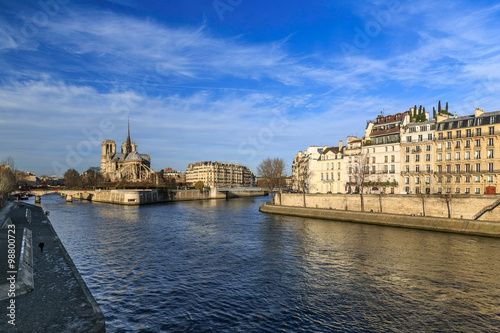 Nôtre-Dame de Paris, Paris, Bords de Seine © thomathzac23