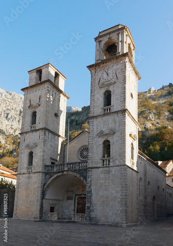 The Cathedral of Saint Tryphon. Kotor city, Montenegro