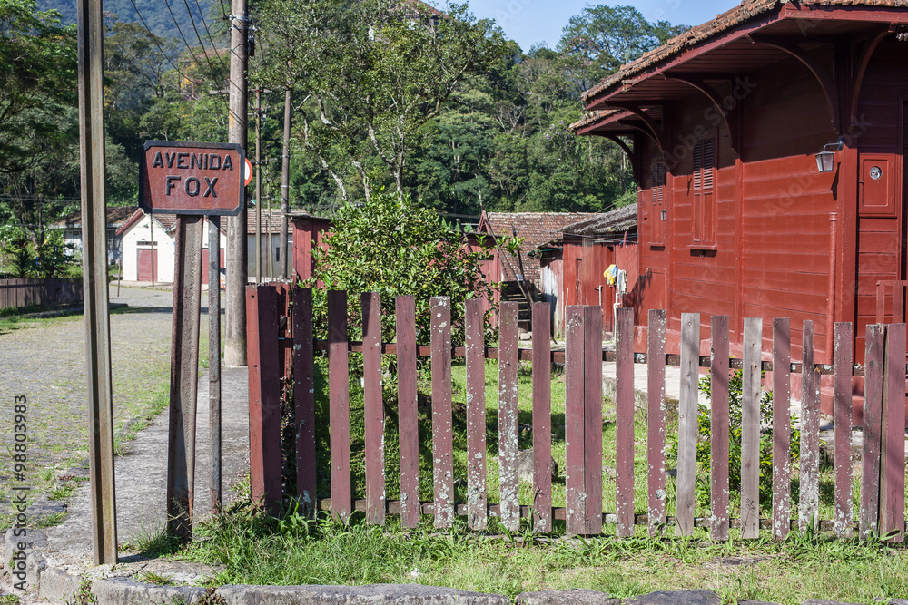 Fototapeta premium View of Paranapiacaba, district of Santo Andre - SP - Brazil