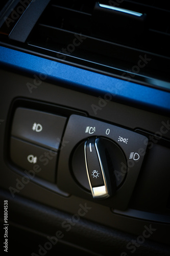 Car headlight switch © bizoo_n