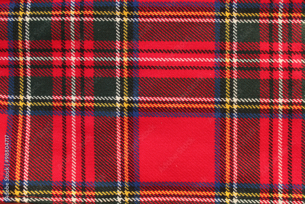 Textured tartan plaid Textured tartan plaid