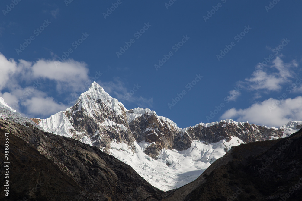 Mount Artesonraju in Peru