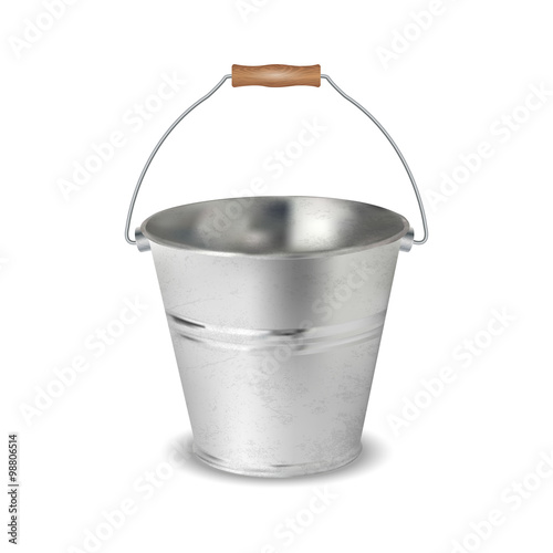 Vector illustration of bucket