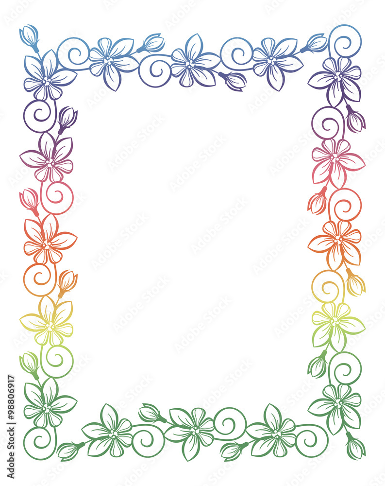 Abstract ornamental frame Abstract ornamental frame