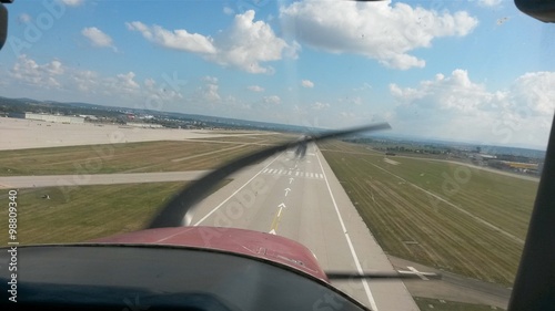 Foto Landeanflug