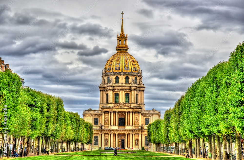 Eglise du Dome at Les Invalides - Paris