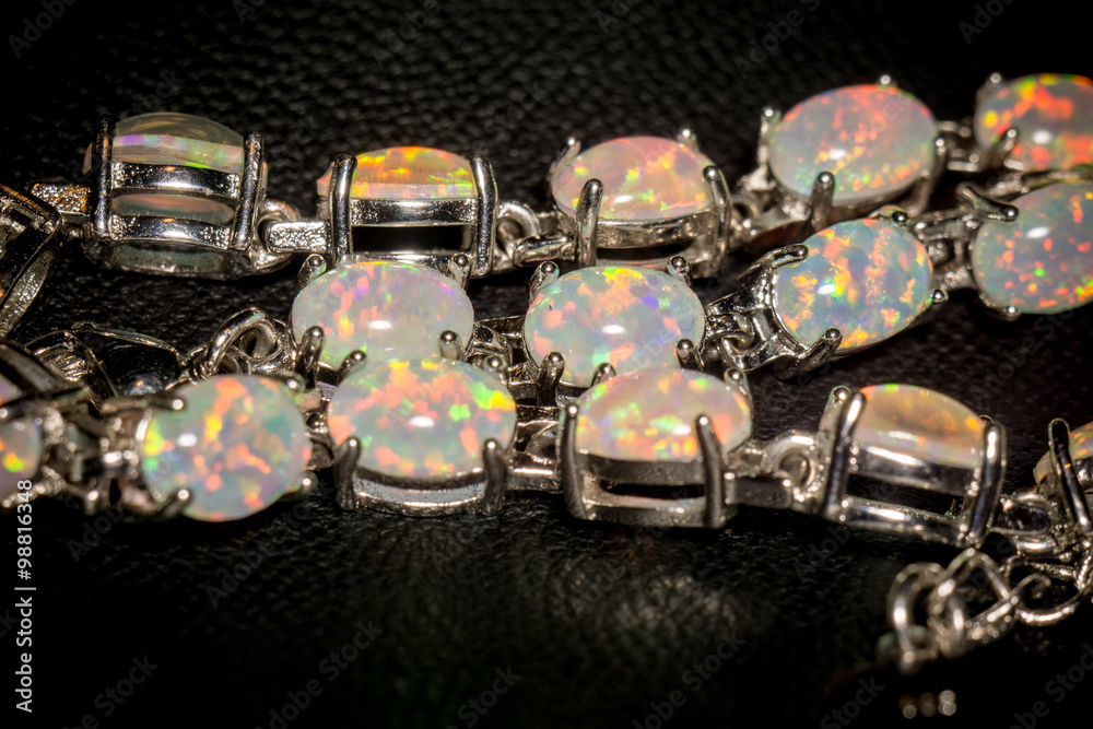White Opal Bracelet White Opal Bracelet