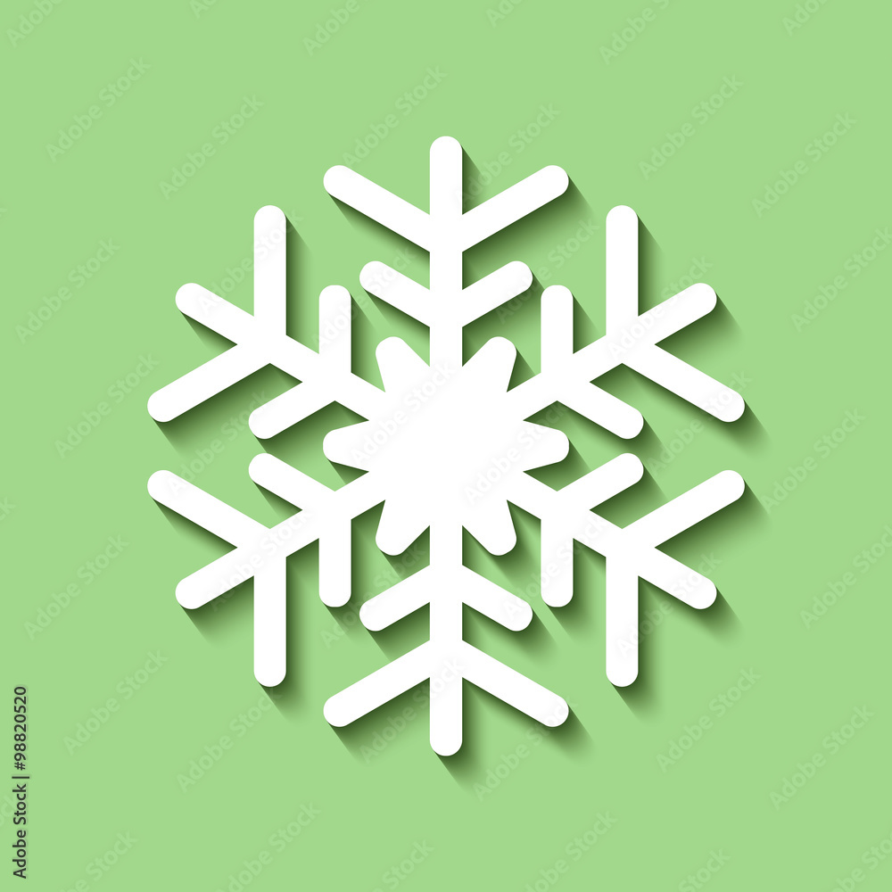 Logo froid. Neige. Logo froid. Neige.