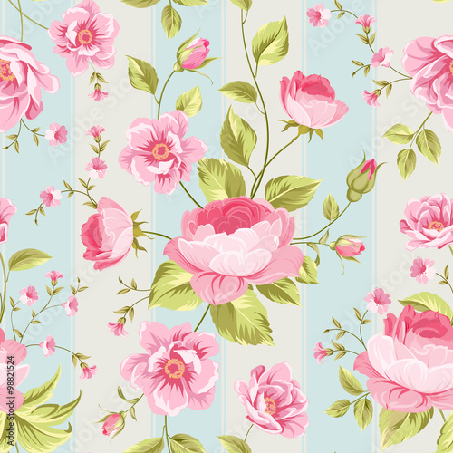 Luxurious peony wallapaper. © Kotkoa