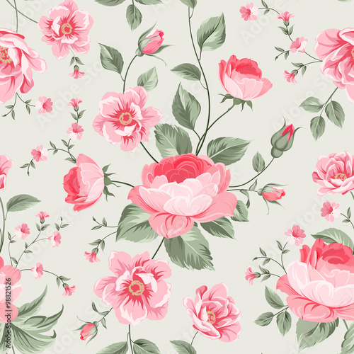 Luxurious peony wallapaper.