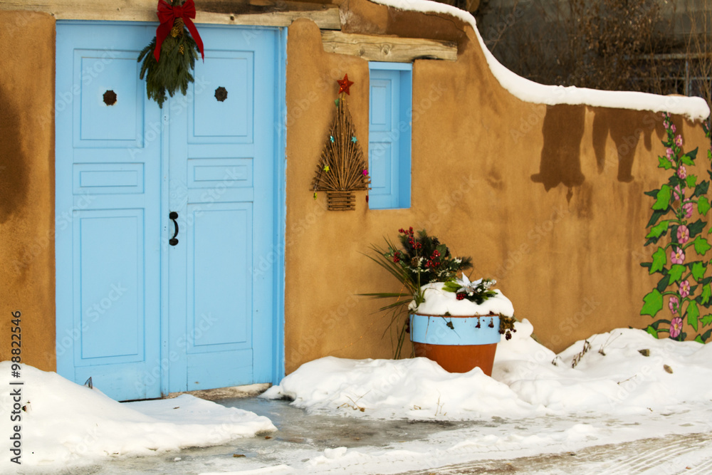 Fototapeta premium Entryway in Santa Fe