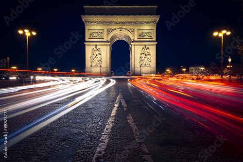 Arc De Triomphe Paris Frnace © thierry faula
