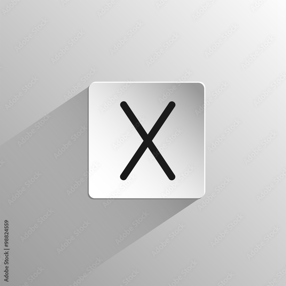 Fototapeta premium black icon rune Gebo