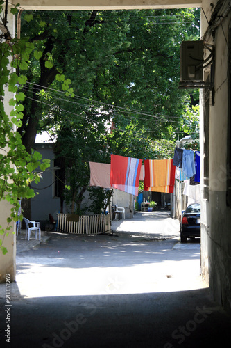 Small courtyard / Patio in Tbilisi (Georgia, Caucasus)