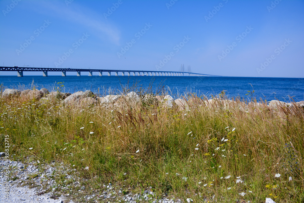 Öresund Brücke - Straße von Dänemark nach Schweden