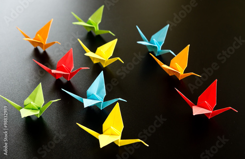 origami birds