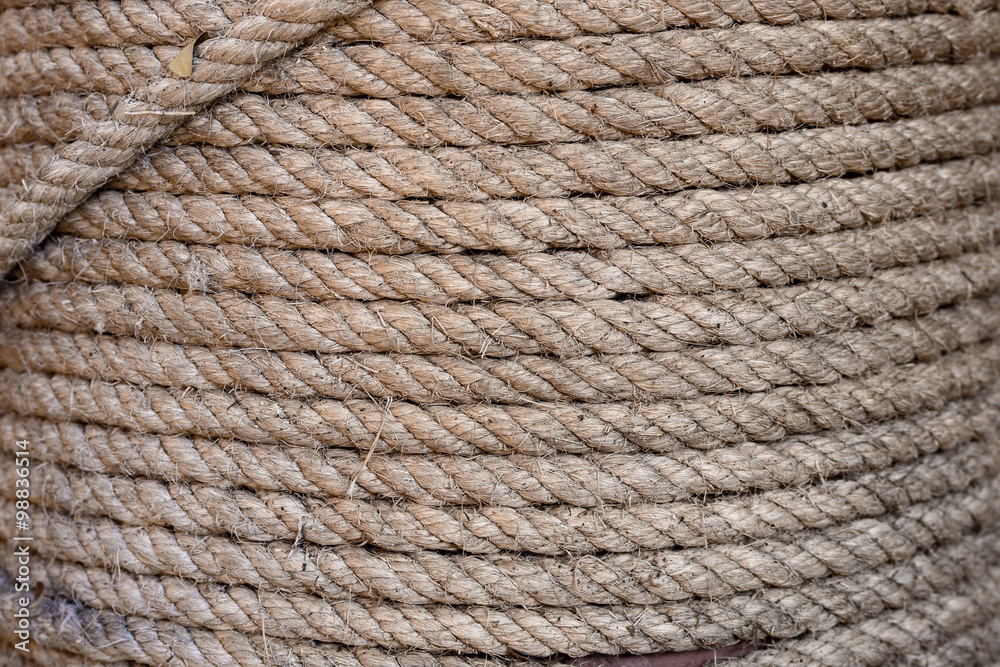 rope wrapped around the pole rope wrapped around the pole