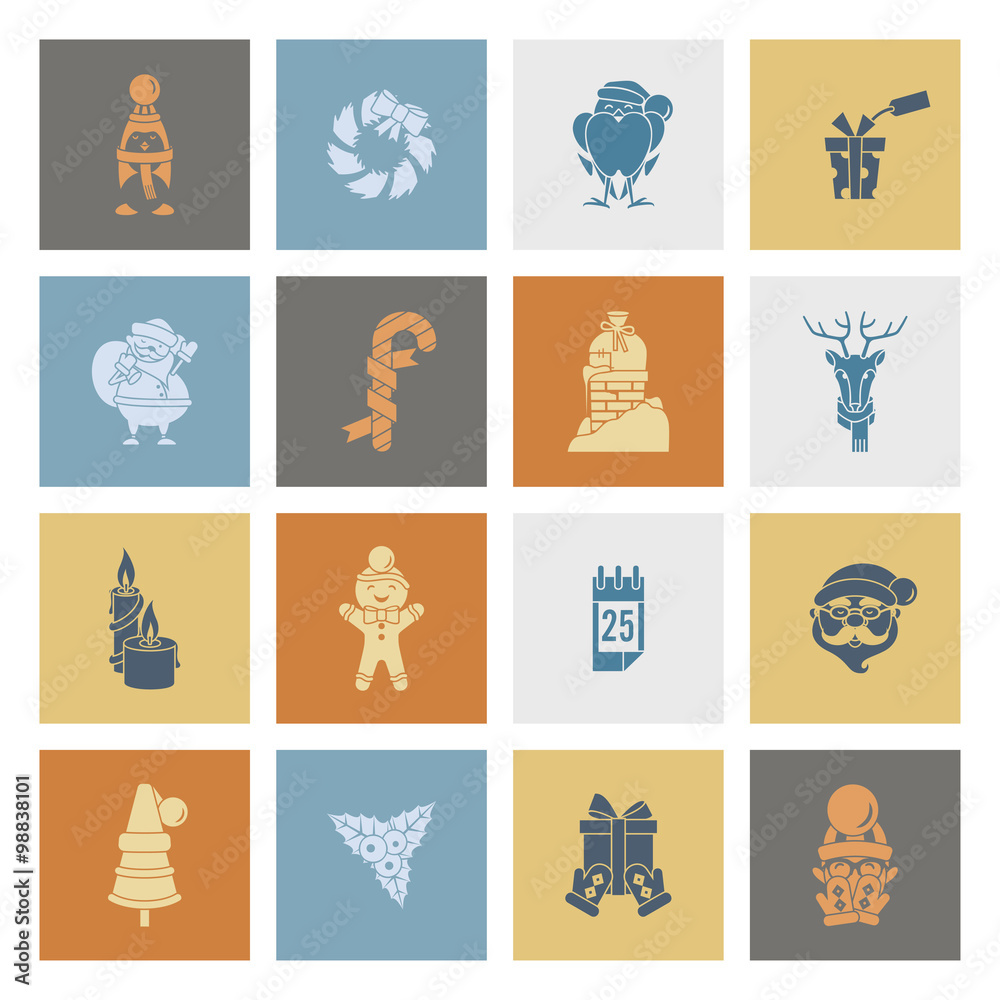 Christmas and Winter Icons Collection Christmas and Winter Icons Collection