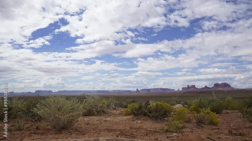 Beautiful Dramatic Time lapse in Monument National Park Beautiful Dramatic Time lapse in Monument National Park