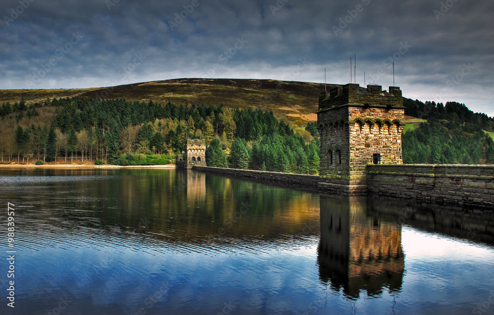 Obraz premium Ladybower Reservoir