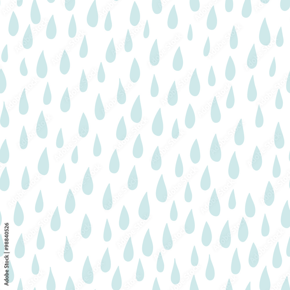 Rain seamless patterm vackground with drops Rain seamless patterm vackground with drops