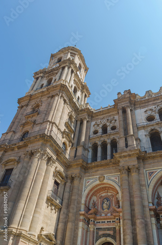 Tower malaga cathedral © Alfonsodetomas