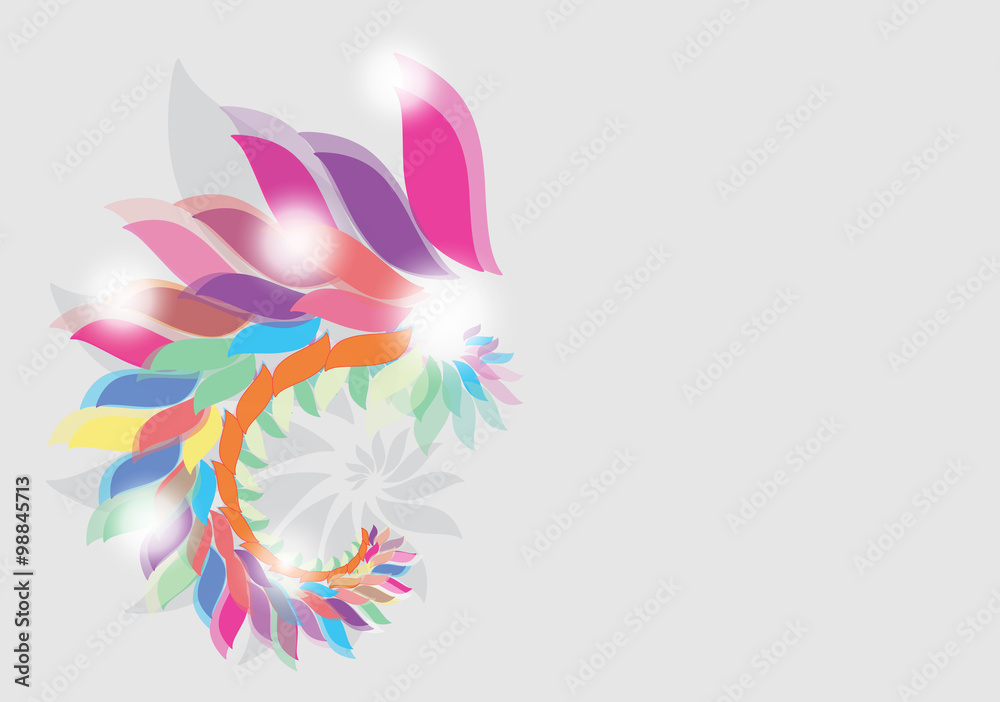 Naklejka premium abstract design on white background