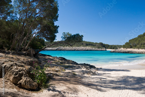 Cala Mondrago, in the south-east corner of Majorca, is considered one of the best beaches in the Balearics.