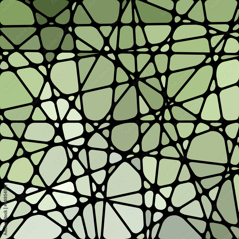abstract vector stained-glass mosaic background