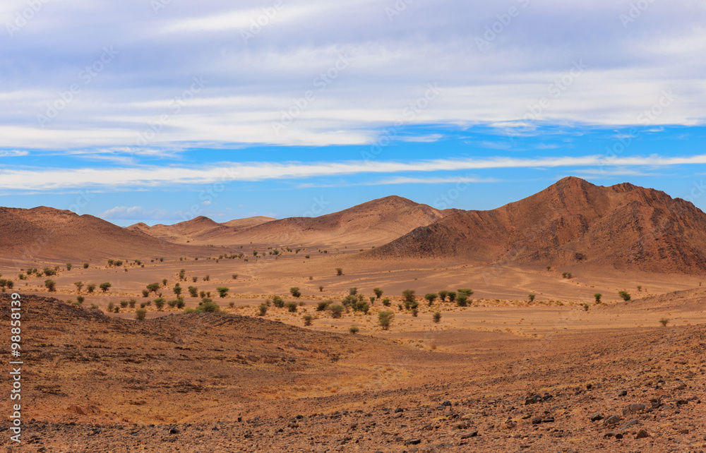 desert landscape, Morocco