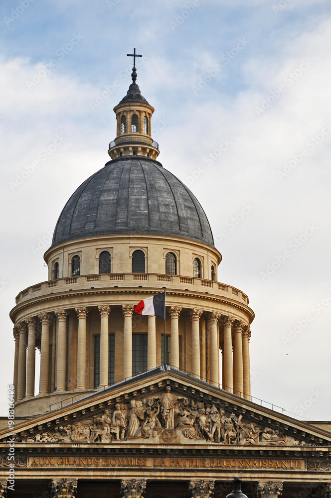 Fototapeta premium Parigi, il Pantheon