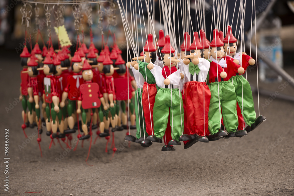 Fototapeta premium Pinocchio d’Italie 