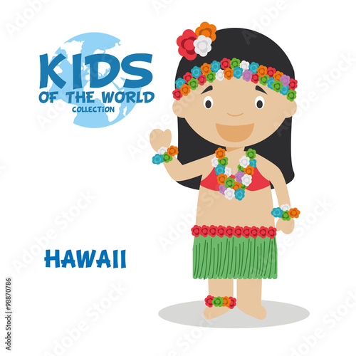 Kids and Nationalities of the World: Hawaii