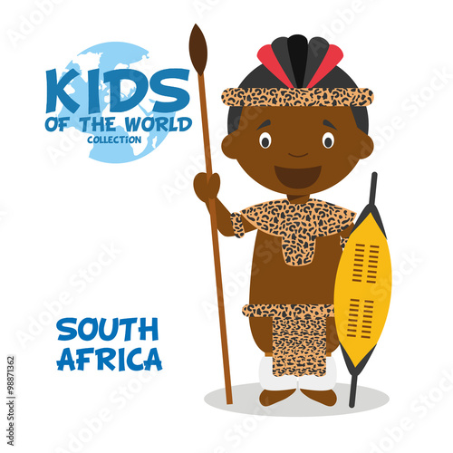 Kids and Nationalities of the World: South Africa, Zulu tribe
