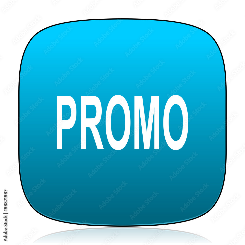 promo blue icon
