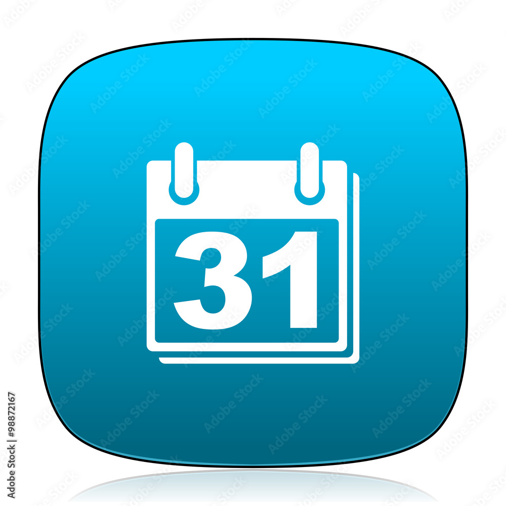 calendar blue icon