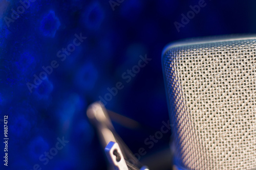 Audio recording vocal studio voice microphone