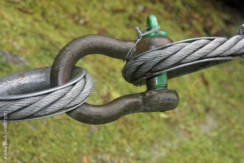 shackle and wire photo