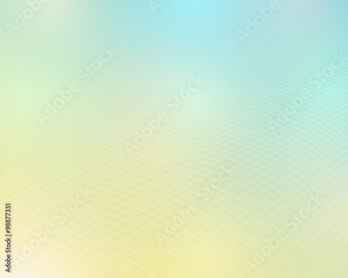 Curved lines and wave abstract background, vector illustration