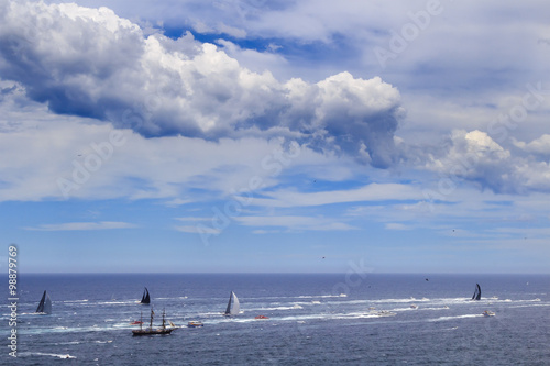 Photography Sea Syd Hobart Leaders under cloud