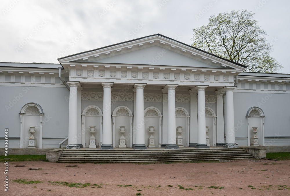 The OldKitchen Pavilionof  Elagin Palace,St.Petersburg.