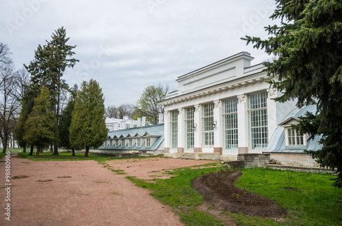 The Greenhouse Pavilionof Elagin Palace,St.Petersburg.