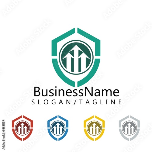 hedge fund logo icon vector