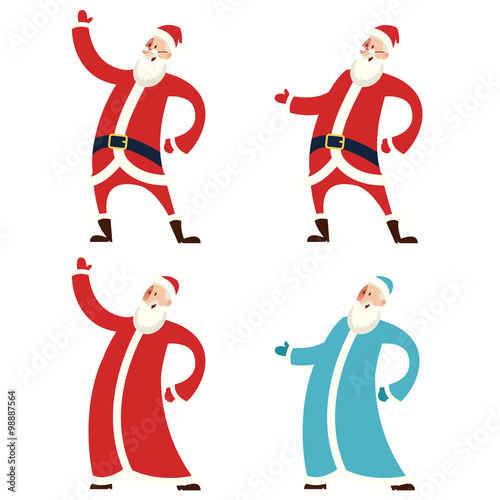 Set of Santa Claws and Moroz