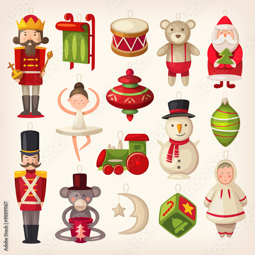 Christmas tree toys