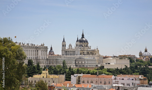 Santa Maria la Real de La Almudena in Madrid. Spain