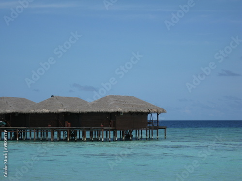 Wasser Bungalo Malediven