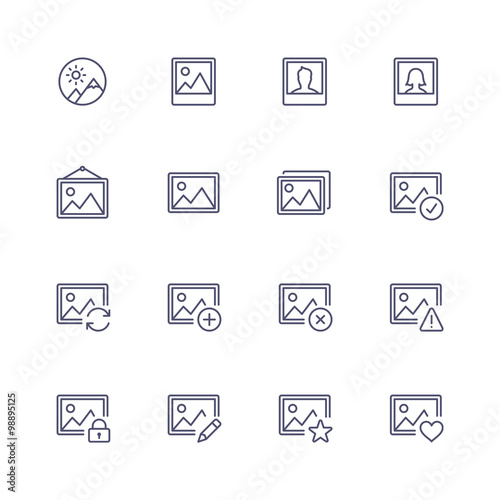 Multimedia icons